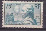 Franta 1936 Francois Pilatre de Rozier MI 318 MNH