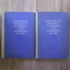 I Cojocaru - Documente privitoare la economia Tarii Romanesti 1800-1850 2 volume