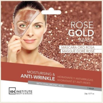 Masca pentru fata anti-rid Rose Gold IDC Institute 3432, 22 g foto