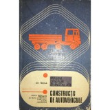 Gh. Fratila - Masini, utilaje si instalatii - Constructii de autovehicule (clasa XII) (Editia: 1979)