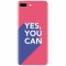 Husa silicon pentru Apple Iphone 8 Plus, Yes You Can