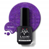 141 purple Holo Glitter | Laloo gel polish 15ml, Laloo Cosmetics