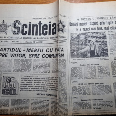 scanteia 10 mai 1981-60 de ani de la faurierea partidului comunist roman