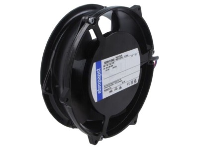Ventilator axial DC 24V &amp;Oslash;172x51mm 540m3/h 63dBA bilă EBM-PAPST foto