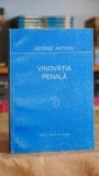 Vinovatia penala - George Antoniu