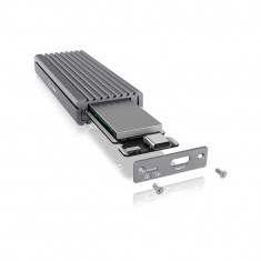 Rack Icy Box Ib-1817M-C31 M.2 NVMe Usb 3.1 Type-C Grey, Nou