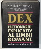 DEX , DICTIONARUL EXPLICATIV AL LIMBII ROMANE , EDITIA A II - A , 1998 *MINIMA UZURA