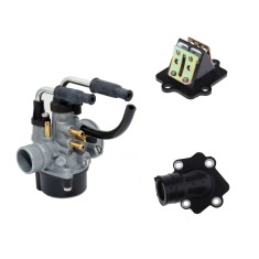 Carburator Muzicuta Gat Scuter MBK Booster Ovetto 2T 49cc 50cc 80cc Soc Manual Racire apa NOU