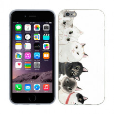 Husa iPhone 6S iPhone 6 Silicon Gel Tpu Model Cats foto