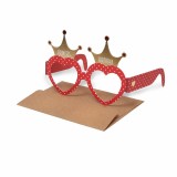 Felicitare - Eyeglasses Hearts | Legami