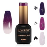 Oja Semipermanenta Termica 3 Culori LUXORISE ThermoCool - Radiant Princess 10ml
