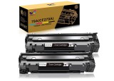 Set 2 Cartuse toner negru CF279A 79A compatibil pentru HP Laserjet Pro M12 M12 M12W MFP M26A M26nw - NOU