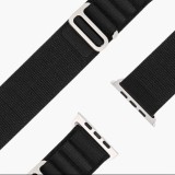 Cumpara ieftin MultiLoop Band pentru Apple Watch &ndash; Nylon Elastic &ndash; Negru &ndash; G-Hook &ndash; 38-49 mm &ndash;