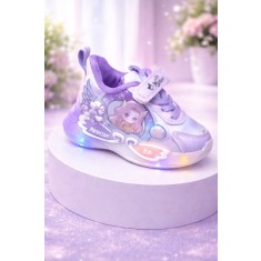 Adidasi cu luminite Papusa - Mov (Marime Disponibila: Marimea 23)