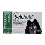 Selehold Dog 240 mg antiparazitar extern si intern caini talie mare (20.1-40