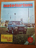 Revista autoturism decembrie 1987