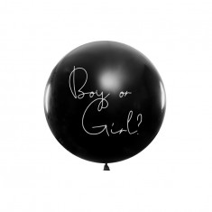 Balon cu Confetti Boy or Girl Gender Reveal Baiat 100 cm