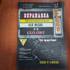 Depanarea televizoarelor alb-negru si in culori nr.3/1991-M.Silisteanu,etc