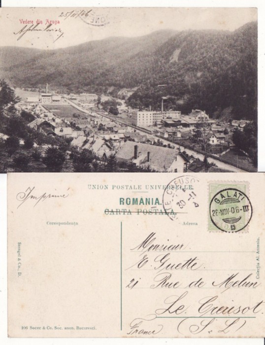 Azuga - Vedere generala-rara