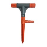 Cumpara ieftin Aspersor rotativ automatic cu 2 brate, 360 grade, MD06, verde - portocaliu