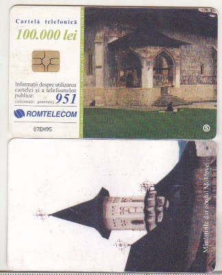 bnk card Cartela telefonica - 2001 100000 lei Manastiri 5 foto