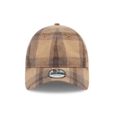 Sapca New Era 9twenty check maro camel-Cod 7878454990 foto