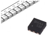 Tranzistor P-MOSFET unipolar 30V 6,8A 2,4W MicroFET
