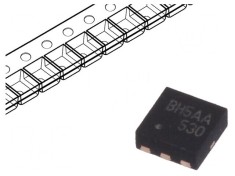 Tranzistor P-MOSFET unipolar 30V 6,8A 2,4W MicroFET foto