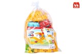 Set de constructie pista cu doua masinute, Technok, 44 piese