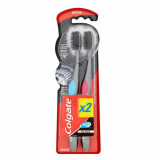 Cumpara ieftin Set 2 Periute Dinti Colgate 360 Black, Periute Albire Dinti COLGATE, Periute de Dinti Colgate pentru Adulti, Periute de Dinti Manuale, Perii de Dinti,