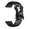 Curea silicon, compatibila Samsung Galaxy Watch6 Classic 47mm, VD Very Dream&reg;, Quick Release, Black Rose