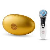 PALSAR7 Exclusive Set LED Lip Mask &amp; Galvanic Iron set la un preț mai avantajos Gold