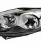 Far Ford Fiesta (JA8) 09.2008-01.201301.2013 Depo dreapta fata, tip bec H1+H7, rama neagra