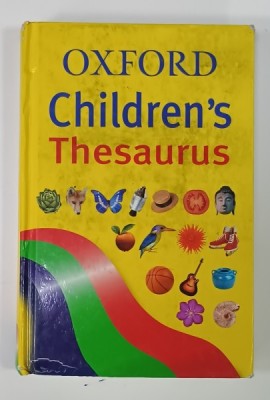 OXFORD CHILDREN &amp;#039;S THESAURUS , CHIEF EDITOR ROBERT ALLEN , 2003 foto