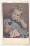 bnk foto - Portret fetita cu papusa - anii `30