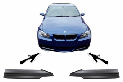 Prelungiri Bara Fata compatibil cu BMW Seria 3 E90 E91 M-Tech Design (2005-2008) FLSBME90MT foto