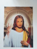 Icoana cu Iisus / Isus, imagine miscatoare / 3D - plastic, 34.5x24.5cm
