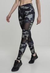 Ladies Camo Tech Mesh Leggings Urban Classics XS EU foto