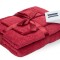 Set prosoape bumbac Somnart, 600gsm, de fata 50x90 cm + de corp 70x140 + de maini 30x50 cm - bordeaux Relax KipRoom