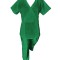 Costum Medical Pe Stil, Verde Conex cu Elastan, Model Marinela - 4XL, XS