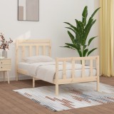 Cumpara ieftin Cadru de pat, 90x200 cm, lemn masiv de pin