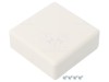 Carcasă universală ABS albă 71x71x27mm