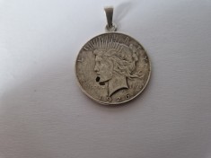 US- Moneda ONE Dollar Peace Argint 1926