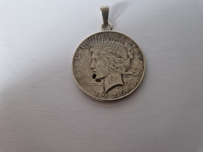 US- Moneda ONE Dollar Peace Argint 1926
