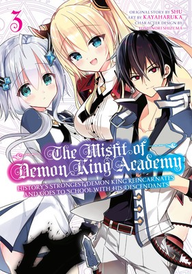 The Misfit of Demon King Academy 03: History&amp;#039;s Strongest Demon King Reincarnates and Goes to School with His Descendants foto