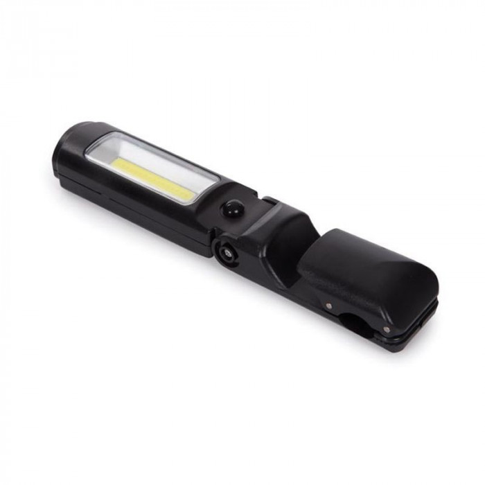 Lanterna magnetica LED COB 1W, 2 surse lumina, 100 lm, Velleman