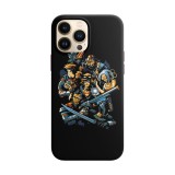 Husa compatibila cu Apple iPhone 12 model Borderlands,Silicon, Tpu, Viceversa, Transparent, Carcasa