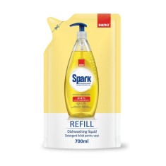 Detergent Vase Sano Spark Lemon Rezerva 700 ml