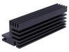 Radiator Extrudat TO220 Negru 84x30x31mm 5,5K/W