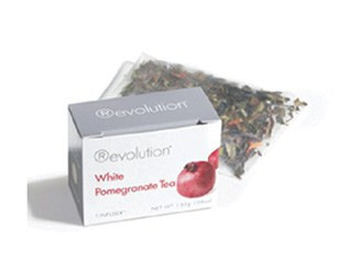 Ceai Revolution White Pomegranate 30 plicuri/cutie foto